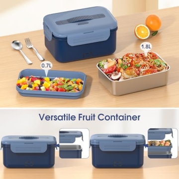 Carsolt Electric Lunch Box Food Heater for Hot Meals