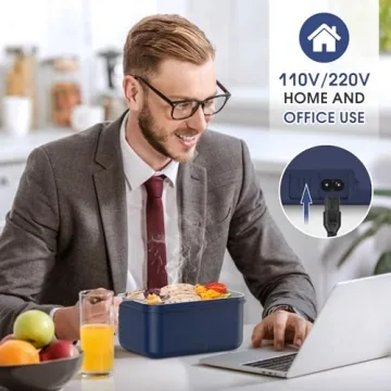 Carsolt Electric Lunch Box Food Heater for Hot Meals