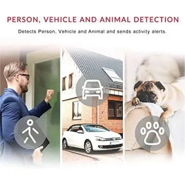 YI 4pc Home Camera, 1080p Wi-Fi IP Security Surveillance Smart System with Night Vision, Baby Monito...