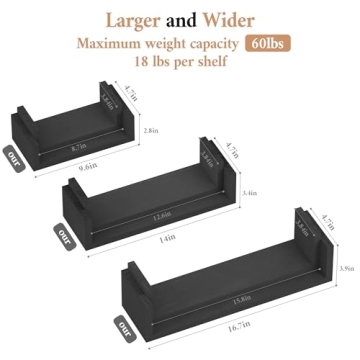 Stylish SRIWATANA Floating Shelves for Modern Homes