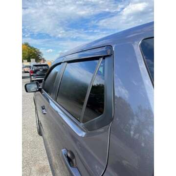 2023-2025 Honda Pilot Rain Guards - Easy Install Visors