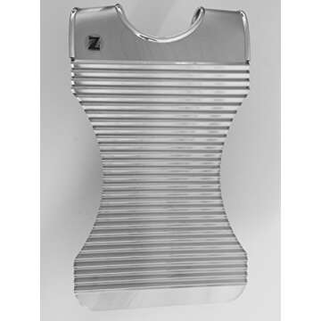 Zydeco Washboard Standard Women's Rubboard "EDGE TRIM" Key of Z Rubboards Frottoir Scrubboard Percus...