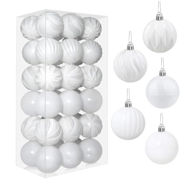 Annecy 36 PCS Shatterproof Christmas Ball Ornaments