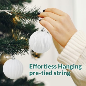 Annecy 36 PCS Shatterproof Christmas Ball Ornaments