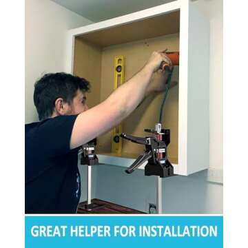 XKONE Labor Saving Arm Jack(2 Pcs),Multi-Function Height Adjustment Lifting Device with Storage Case...