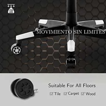 Ficmax Massage Gaming Chair Reclining Computer Gaming Chair with Footrest Racing Style Home Office Chair High Back Gamer Chair for E-sport Large Size Gaming Desk Chair with Headrest and Lumbar Support