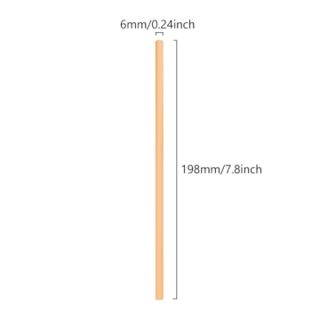 GDMINLO Biodegradable Paper Straws for Eco-Friendly Parties