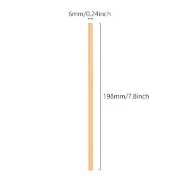 GDMINLO Biodegradable Paper Straws for Eco-Friendly Parties