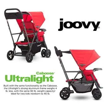 Joovy Caboose Ultralight Sit and Stand Double Stroller