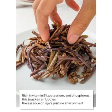 Authentic Jeju Dried Bracken for Korean Recipes