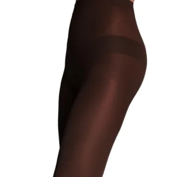 Charm and Attitude Soft Brown Opaque Women’s Tights - Stylish Comfort