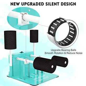 Cup Turner for Tumblers-Two Way Rotation Cup Spinner Machine Kit Both Drying Side Holder and Adjustable Size DIY Glitter Epoxy Crafts Tumble (Double Turner)