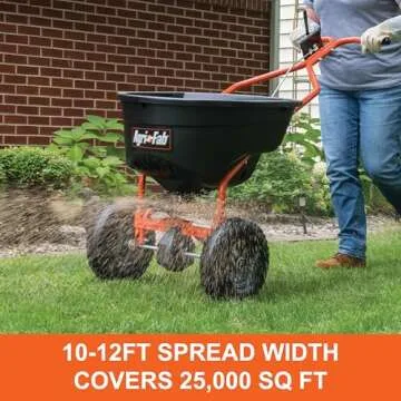 Agri-Fab 130 lb Push Lawn & Garden Broadcast Spreader