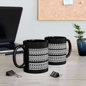 Funny Coffee Mugs Black 11oz - Quirky Office Gifts for Any Occasion