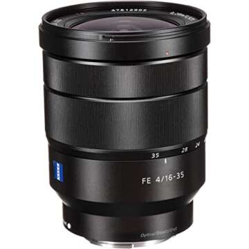 Sony 16-35mm Vario-Tessar T FE F4 ZA OSS E-Mount Lens