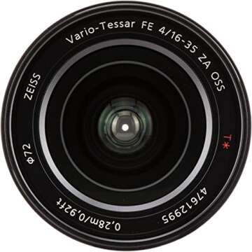 Sony 16-35mm Vario-Tessar T FE F4 ZA OSS E-Mount Lens