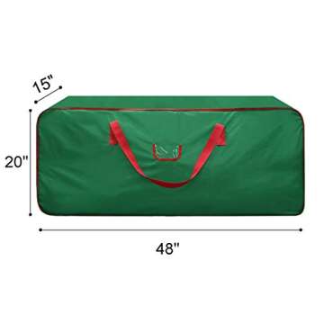 Christmas Tree Storage Bag - Fits Up to Tall 7.5 ft Xmas Artificial Tree - Xmas Tree Box with Double...