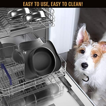 Active Pets Dog Bowl Set for No Mess Feeding