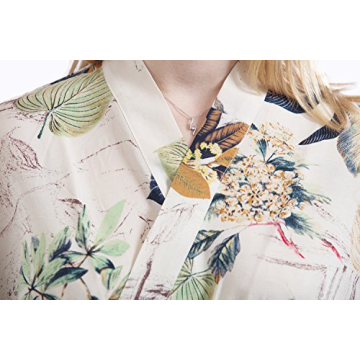 Elegant Cotton Robe for Weddings and Casual Comfort