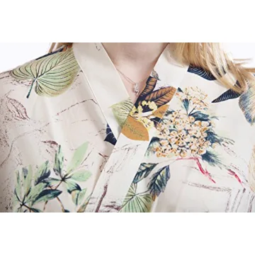 Elegant Cotton Robe for Weddings and Casual Comfort