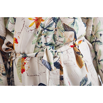 Elegant Cotton Robe for Weddings and Casual Comfort