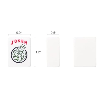 ZGME American Mahjong Set with 166 Premium Tiles
