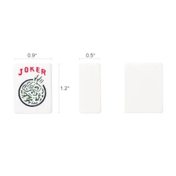 ZGME American Mahjong Set with 166 Premium Tiles