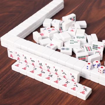 ZGME American Mahjong Set with 166 Premium Tiles