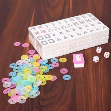 ZGME American Mahjong Set with 166 Premium Tiles