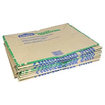 Lowe's 30 Gallon Heavy Duty Brown Paper Lawn and Refuse Bags for Home and Garden (10 Count), Large (LOWESLL)