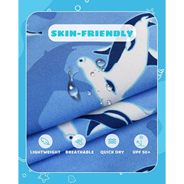 maamgic Boys Swim Trunks with UPF 50+ Protection