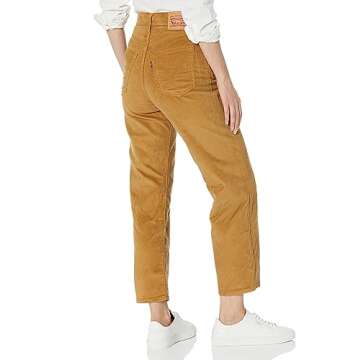 Levi's Women's Ribcage Straight Ankle Jeans, Dijon, 28