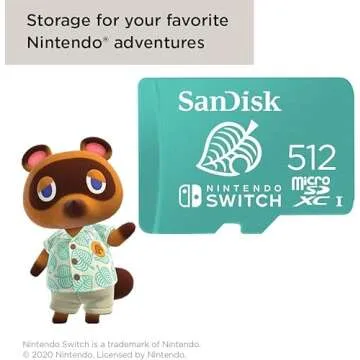 SanDisk 512GB microSD for Nintendo Switch Performance