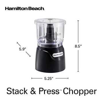 Hamilton Beach Electric Vegetable Chopper 3-Cup