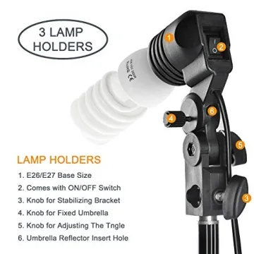 EMART Umbrella Photography Lighting Kit for Stunning Shoots