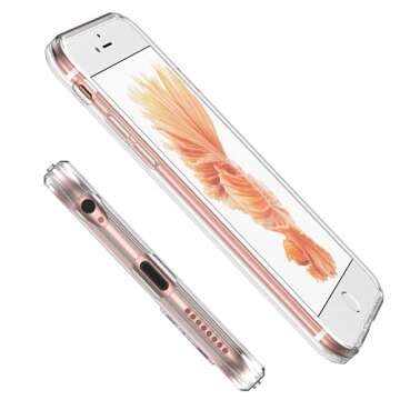 Shamo's Soft TPU Clear Case for iPhone 6/6s - Premium Protection