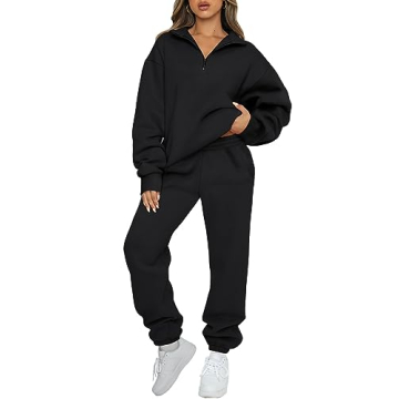 AUTOMET Women's Stylish Sweatsuit Set for Cozy Comfort