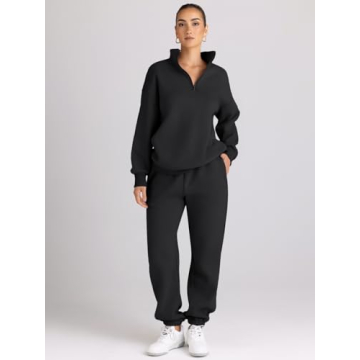 AUTOMET Women's Stylish Sweatsuit Set for Cozy Comfort