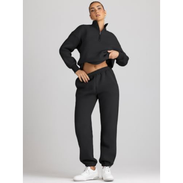 AUTOMET Women's Stylish Sweatsuit Set for Cozy Comfort