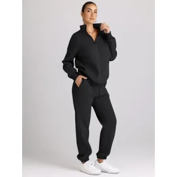 AUTOMET Women's Stylish Sweatsuit Set for Cozy Comfort