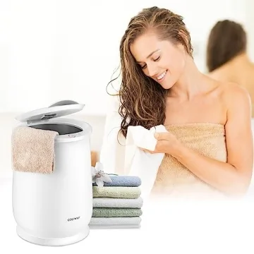 COSTWAY Towel Warmer Large Capacity for Towels & Robes