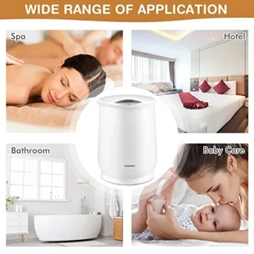 COSTWAY Towel Warmer Large Capacity for Towels & Robes