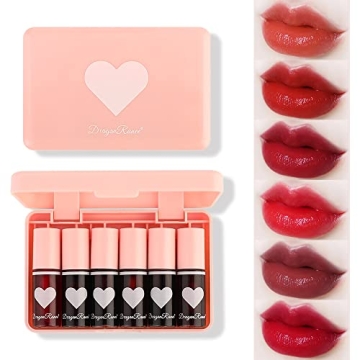 Korean Lip Tint Stain Set - Waterproof & High Pigment Colors for All-Day Wear