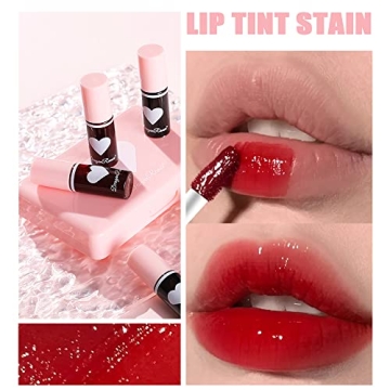 Waterproof Korean Lip Tint Stain Set - High Pigment Colors