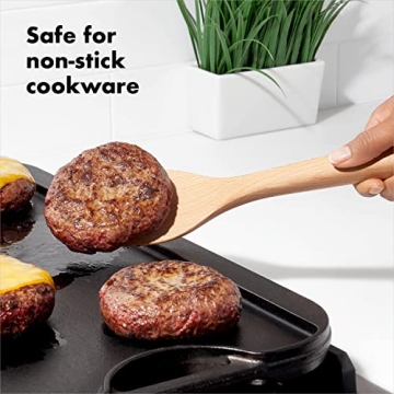 Durable OXO Good Grips 3-Piece Wooden Utensil Set for Cooking