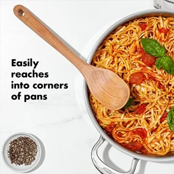 Durable OXO Good Grips 3-Piece Wooden Utensil Set for Cooking