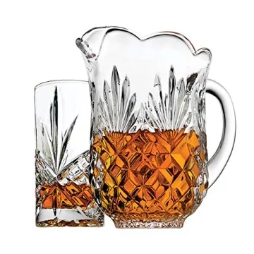 Godinger Dublin Pitcher and Glasses Set for Entertaining