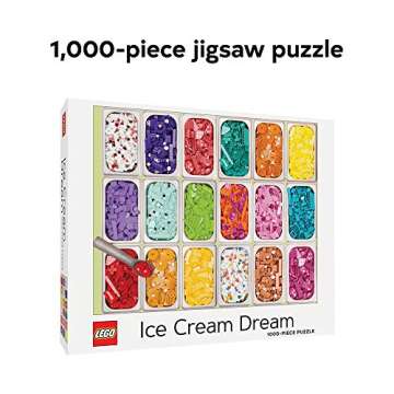 Lego Ice Cream Dream Puzzle: 1000 Piece