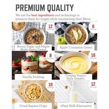 READYWISE - Variety Pack Bucket, 104 Servings, Emergency, MRE Meal & Drink Supply, Premade, Freeze Dried Survival Food, Hiking, Adventure and Camping Essentials, Individually Packaged, 25 Year Shelf Life