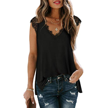 Women’s Lace Tank Tops Stylish Comfortable Summer Tops